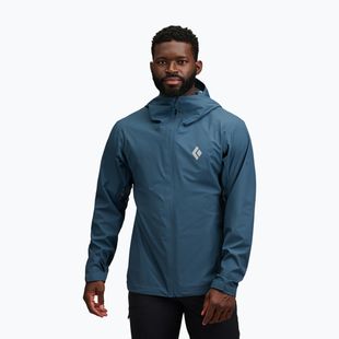 Pánská nepromokavá bunda Black Diamond Strataline Stretch Shell midnight blue