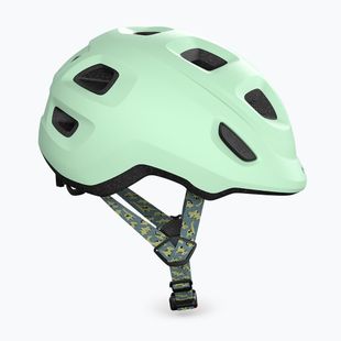 Dětská cyklistická helma MET Hooray dusted green matt