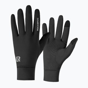 Cyklistické rukavice Rockbros Full-finger S400 black