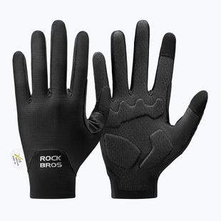 Cyklistické rukavice Rockbros Full-finger S403-1 black
