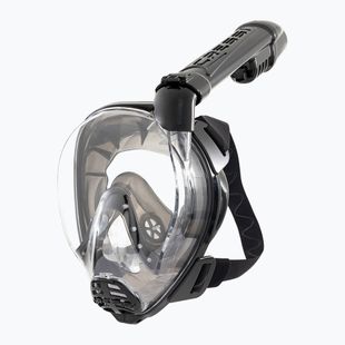 Celoobličejová maska na šnorchlování Cressi Komodo Full Face black/black