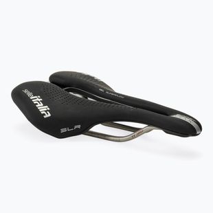 Sedlo na kolo Selle Italia Max SLR Boost Gel Superflow, TI 316 Rail, Fibra-Trek, Light Gel black