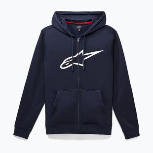 Pánská mikina Alpinestars Ageless II Zip Hoodie navy/white