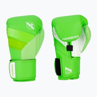 Boxerské rukavice Hayabusa T3 Neon neon green