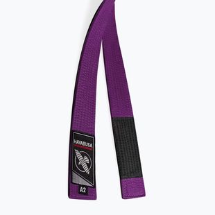 Pásek na jiu-jitsu Hayabusa Jiu Jitsu purple