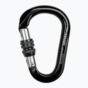 Horolezecká karabina Grivel Mega K6N Screw Lock black/black