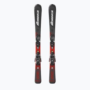 Dětské sjezdové lyže + vázání Nordica Team JR (110-150) + J7.0 FDT black/red