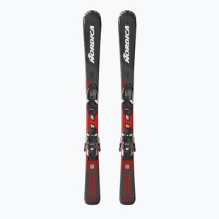 Dětské sjezdové lyže + vázání Nordica Team JR (100-140) + J4.5 FDT black/red