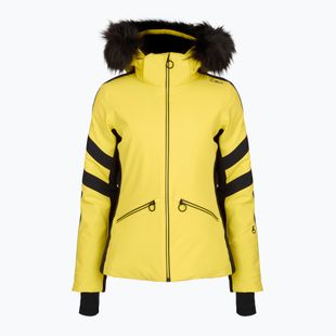 Dámská lyžařská bunda CMP 35W0246 with zip, hood and faux fur winter sun