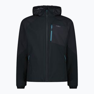 Pánská softshellová bunda CMP 35Z2767 Fix Hood black/anthracite