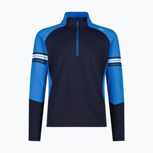 Pánská mikina CMP 35L0427 Sweat black/blue/winter sun