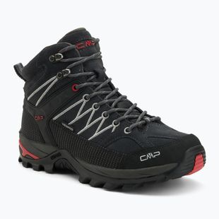 Pánské trekové boty CMP Rigel Mid Wp titanium/ferrari red