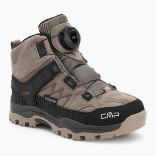 Dětské trekové boty CMP Kiruna Mid Fitgo Fleece Wp desert/sand