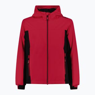 Dětská softshellová bunda CMP 35Z1435 Fix Hood carmine
