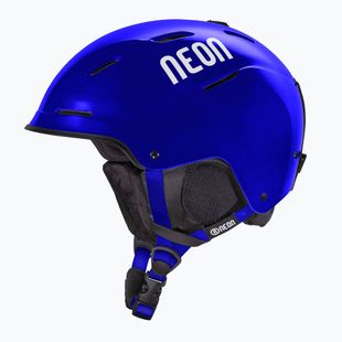 Lyžařská helma Neon Alpha royal blue/white