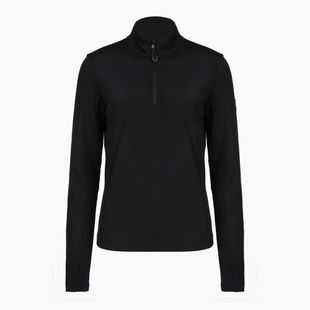 Dámská lyžařská mikina EA7 Emporio Armani Pure Powerstretch T-Top Half Zip black