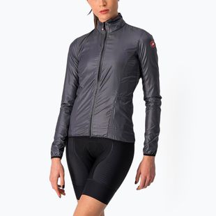Dámská cyklistická bunda Castelli Aria Shell W dark gray