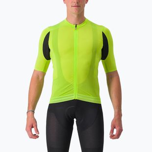 Pánský cyklistický dres Castelli Superleggera 3 electric lime