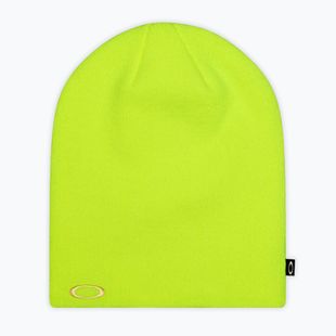 Zimní čepice Oakley Fine Knit neon yellow