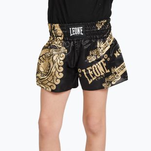 Pánské fitness šortky LEONE 1947 Thai Montezuma black