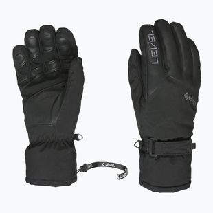 Pánské lyžařské rukavice Level Evolution Plus Gore-Tex black