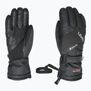 Dětské lyžařské rukavice Level Warmster Jr Gore-Tex black