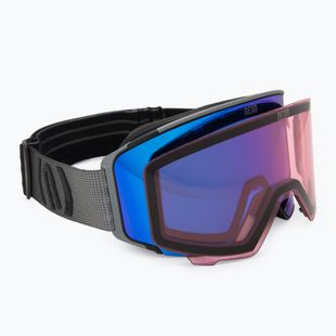 Lyžařské brýle Neon Ice black/anthracite/mirror blue/amber