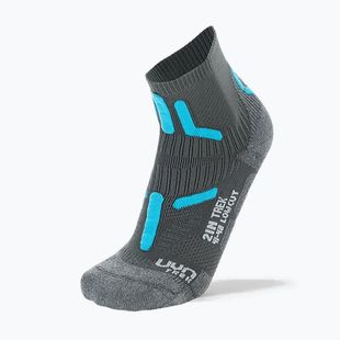 Dámské ponožky Uyn Trekking 2IN Low Cut anthracite/turquoise
