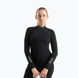 Dámská termoakční mikina UYN Elevation Biomorph Turtle Neck black
