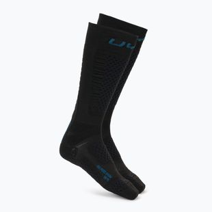 Dámské lyžařské ponožky UYN One Pure Snow black/blue