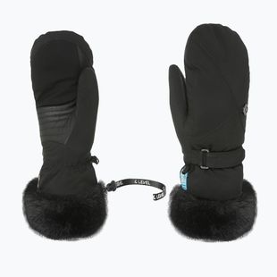 Dámské lyžařské rukavice Level Jolie Mitt pk black