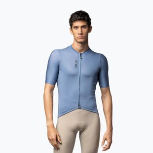 Pánský cyklistický dres Alé Color Block steel blue