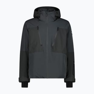 Pánská lyžařská bunda CMP 36W0027 Fix Hood black pine