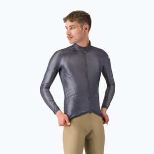 Pánská cyklistická bunda Castelli Aria Shell 2 dark gray