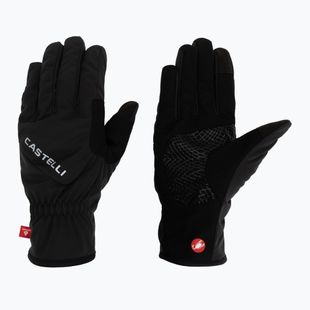 Pánské cyklistické rukavice Castelli Entrata Thermal 3 Glove black