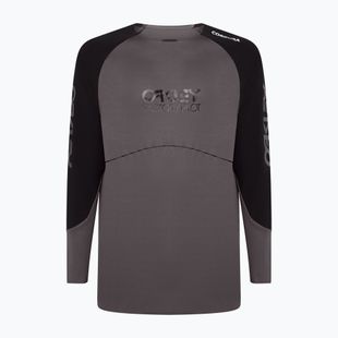 Pánský cyklistický dres longsleeve Oakley Maven Scrub black/grey
