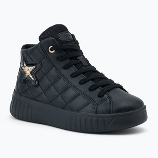 Juniorské boty  Geox Mikiroshi black/platinum