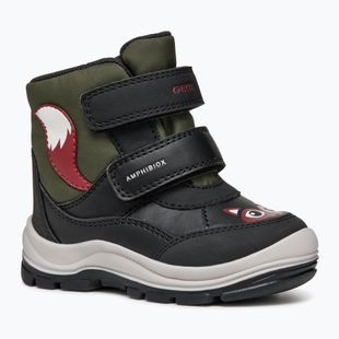 Dětské boty  Geox Flantil ABX black/dark green
