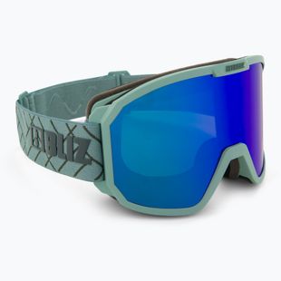 Lyžařské brýle Bliz Rave matt green/brown blue