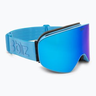 Lyžařské brýle Bliz Flow matte blue/brown/blue multi