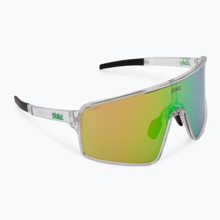 Sluneční brýle Bliz P001S transparent white/brown green multi