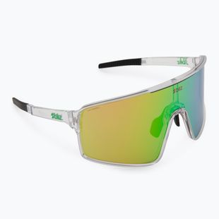 Sluneční brýle Bliz P001 transparent white/brown green multi