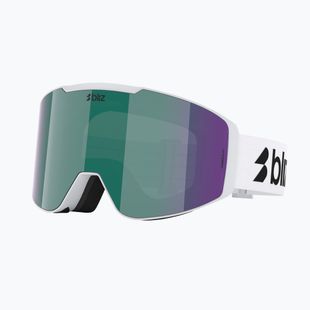 Lyžařské brýle Bliz G004 matte white/brown/green multi