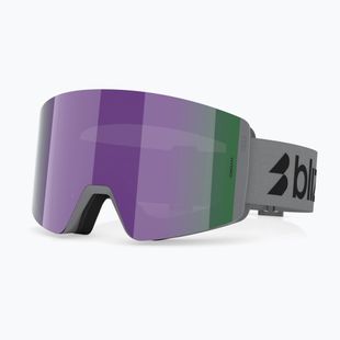 Lyžařské brýle Bliz G003S matte grey/brown/purple multi