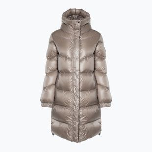 Dámská bunda Woolrich Aliquippa Long Puffer light taupe
