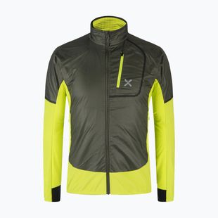 Pánská bunda Montura Insight Hybrid 2 sage green/ lime green