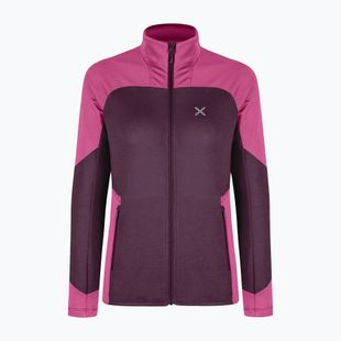 Dámská mikina Montura Rise Maglia vinaccia/baton rouge