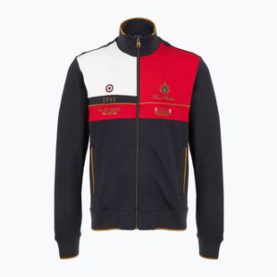 Pánská mikina Aeronautica Militare 251FE2011P350 blu navy/tango red/off white