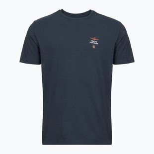 Pánské tričko Aeronautica Militare AM1UTI005 kulatý výstřih blue