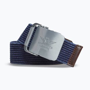 Pánský opasek Aeronautica Militare CI0319UCT04306 navy blue